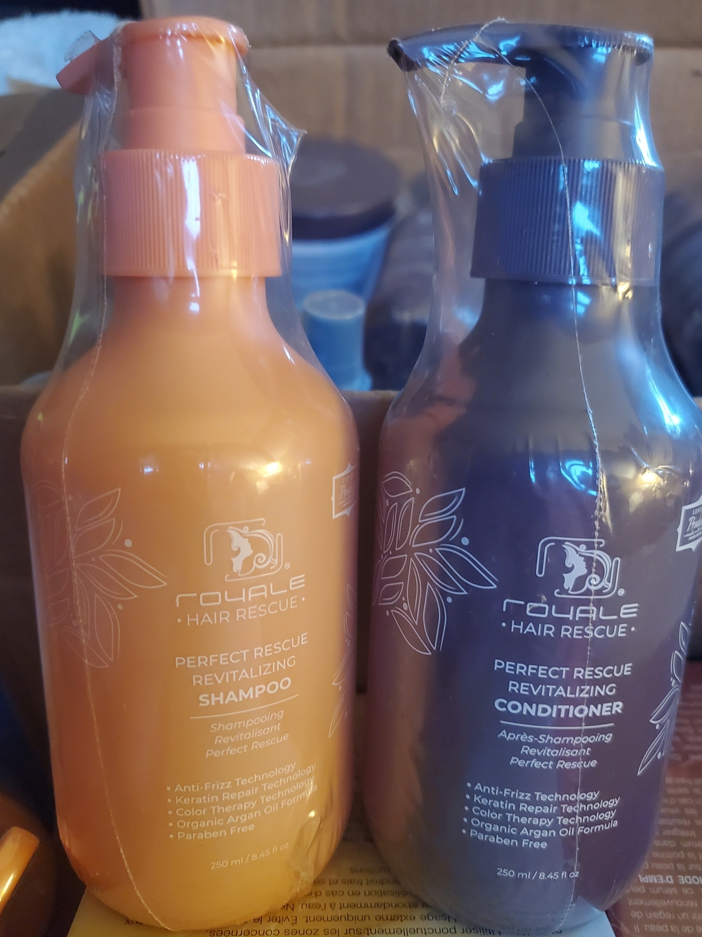 Royale Hair Rescue Perfect Rescue Shampoo - Peach
